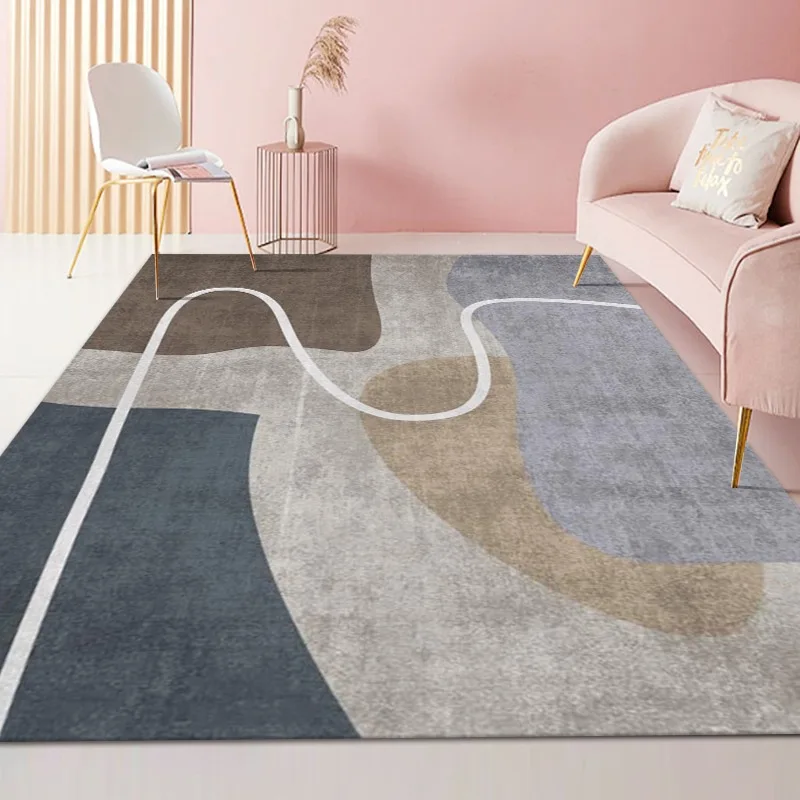 Light Luxury Modern Minimalist Large Area Living Room Carpet Household Bedroom Cloakroom Decorative Rug Hotel Non-slip Floor Mat
Light Luxury Modern Minimalist Large Area Living Room Carpet Household Bedroom Cloakroom Decorative Rug Hotel Non-slip Floor Mat