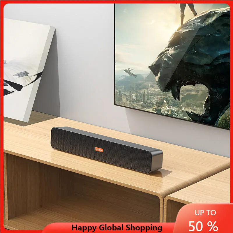 Lenovo BMS09 Desktop Long Bar Speakers Laptop Speakers Multimedia Speakers Home Speakers Fashion Simple Desk Player Speaker
Lenovo BMS09 Desktop Long Bar Speakers Laptop Speakers Multimedia Speakers Home Speakers Fashion Simple Desk Player Speaker