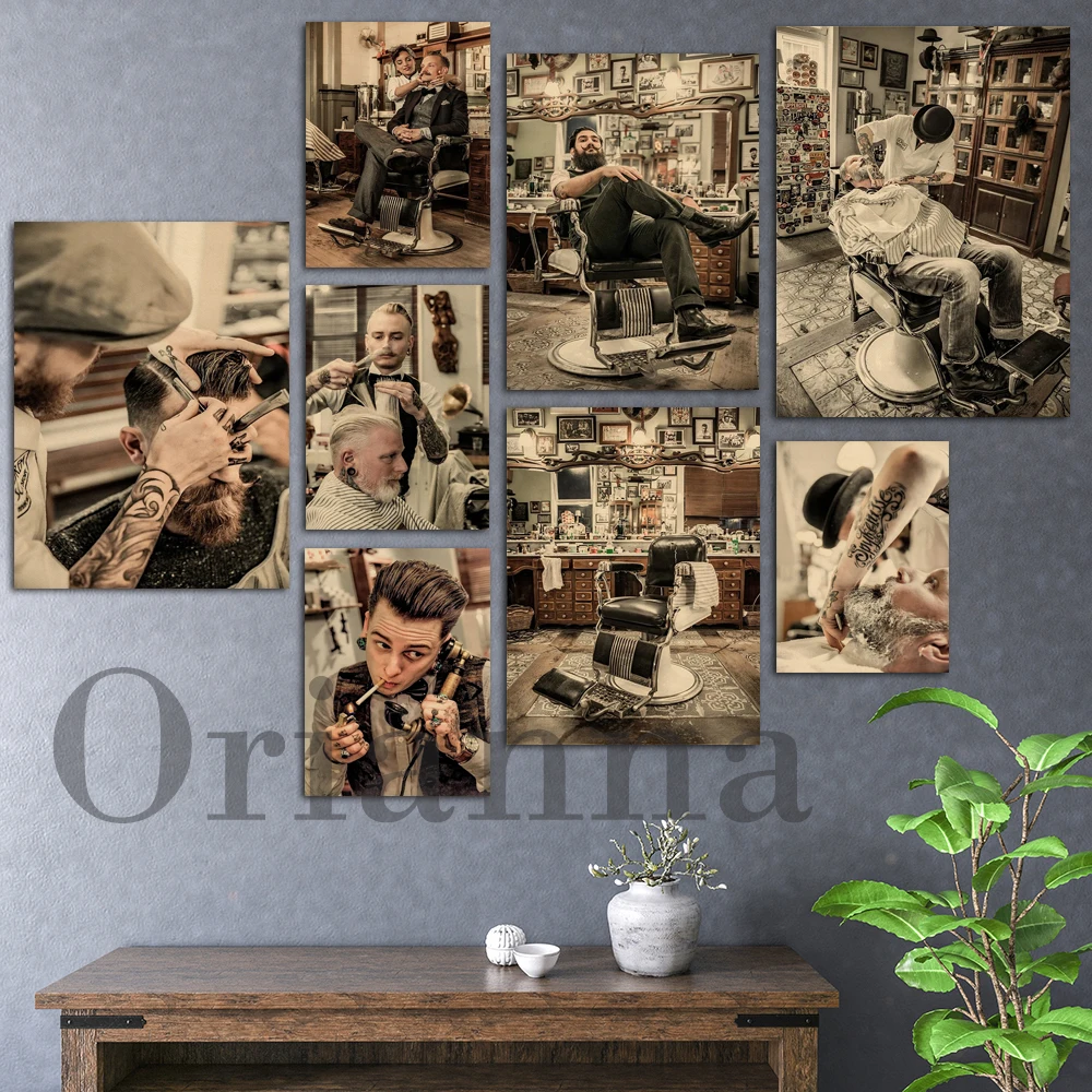 Tattoos Barber Shop Retro Poster Funny Wall Art Canvas Painting Poster For Home Decor Tattoo Artist Barber Room Decor Print Gift
Tattoos Barber Shop Retro Poster Funny Wall Art Canvas Painting Poster For Home Decor Tattoo Artist Barber Room Decor Print Gift