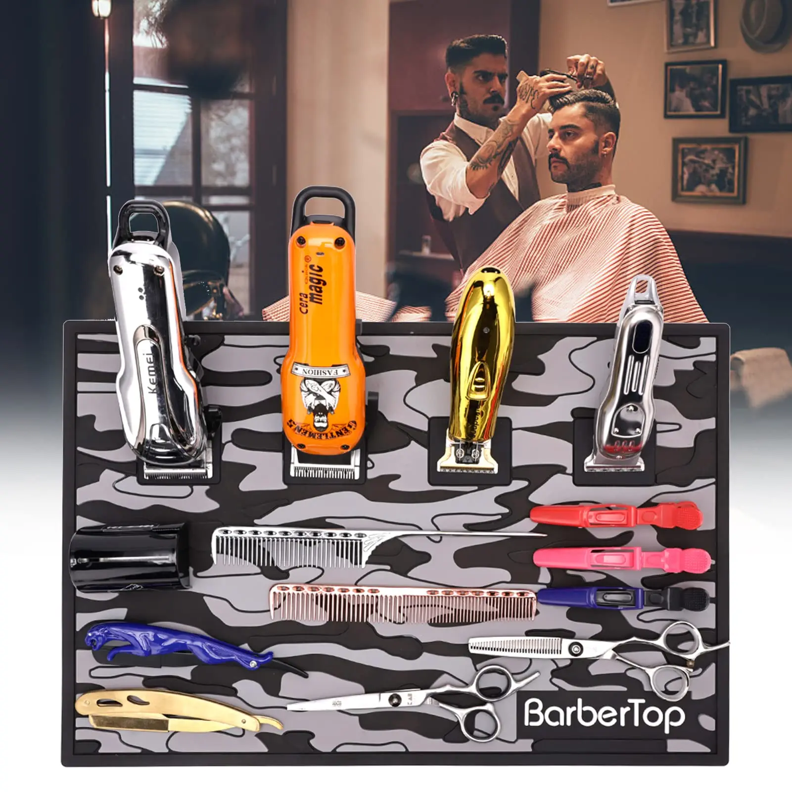 Magnetic Tray Hairdressing Antiskid Silicone Storage Mat Salon Barbershop Table Station Cushion NonSlip Heat Resistant Pad
Magnetic Tray Hairdressing Antiskid Silicone Storage Mat Salon Barbershop Table Station Cushion NonSlip Heat Resistant Pad
