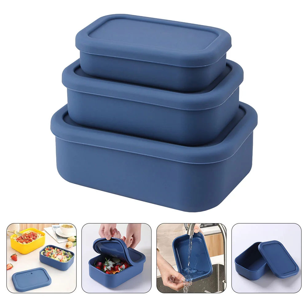 Food Containers Lids Silicone Holder Household Kitchen Supplies Small Convenient Lunchbox
Food Containers Lids Silicone Holder Household Kitchen Supplies Small Convenient Lunchbox