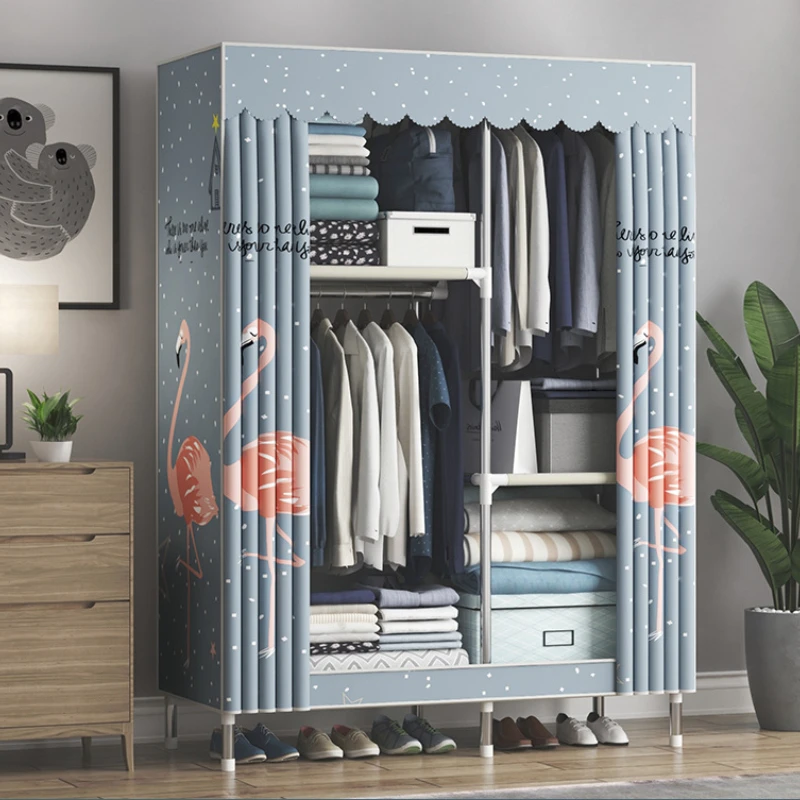 Прочный портативный шкаф для одежды, 105x45x170 см
Прочный портативный шкаф для одежды, 105x45x170 см