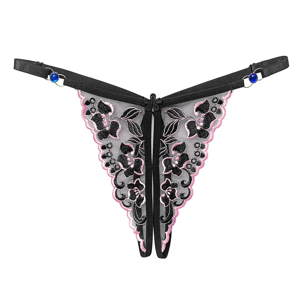 Women Briefs Underwear Comfy Lace Lingerie One Size Open Butt Thong Ultra-Thin Hollow Temptation Panties Open File T Pants A50
Women Briefs Underwear Comfy Lace Lingerie One Size Open Butt Thong Ultra-Thin Hollow Temptation Panties Open File T Pants A50