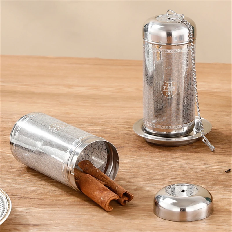 Stainlessy Steel Tea Infuser Teapot Tray Tea Leaf Strainer with Chain Kitchen Spice Filter Seasoning Ball Teaware Accessories
Stainlessy Steel Tea Infuser Teapot Tray Tea Leaf Strainer with Chain Kitchen Spice Filter Seasoning Ball Teaware Accessories