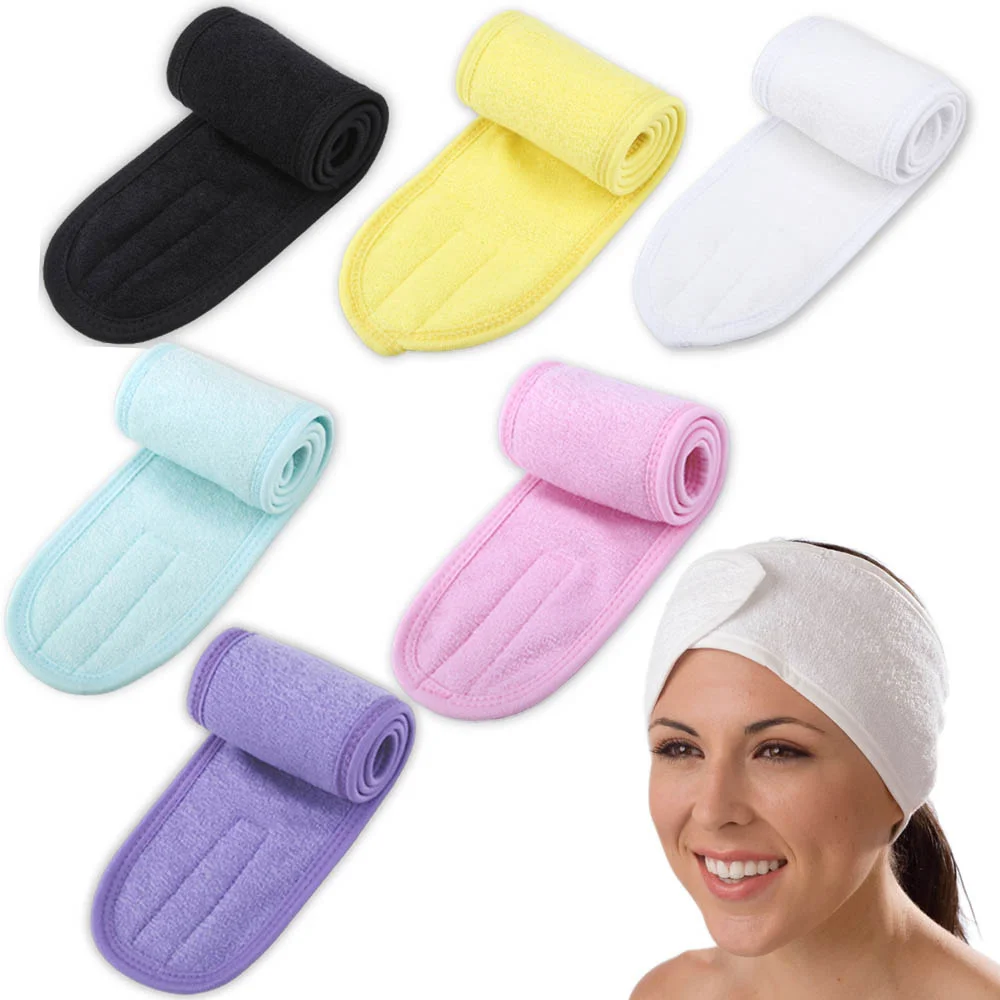 Sdatter Eyelashes Extension Spa Face Headband Wrap Head Terry Cloth Headband Make Up Stretch Towel with Magic Tape Makeup Access
Sdatter Eyelashes Extension Spa Face Headband Wrap Head Terry Cloth Headband Make Up Stretch Towel with Magic Tape Makeup Access