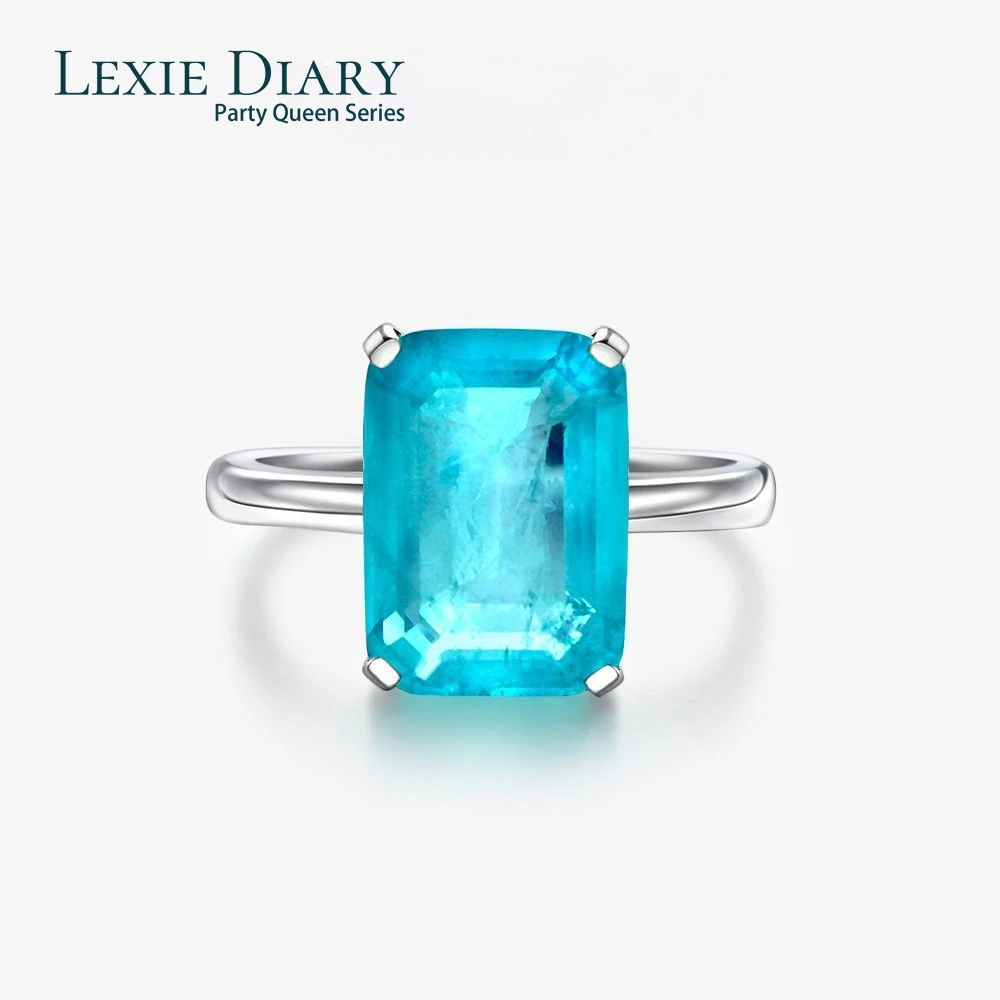 Luxury 100% Solid 925 Sterling Silver Paraiba Tourmaline Gemstone Engagement Rings for Women Couple Ring Fine Jewelry
Luxury 100% Solid 925 Sterling Silver Paraiba Tourmaline Gemstone Engagement Rings for Women Couple Ring Fine Jewelry