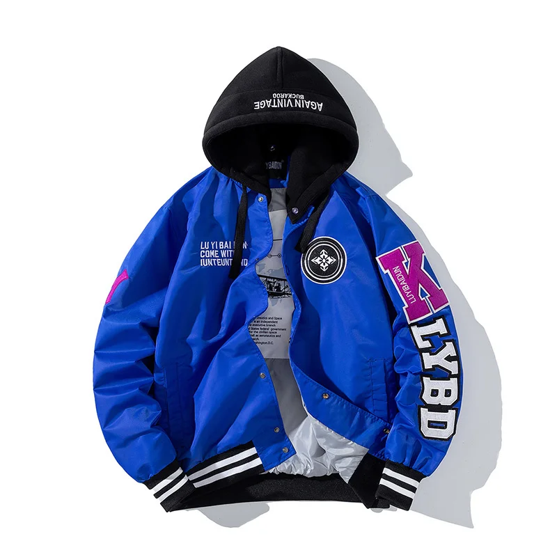 Quality Embroidery Bomber Jacket Men Fashion Single-breasted thin Streetwear Casual Slim Jacket Spring hip hop Outerwear femme
Quality Embroidery Bomber Jacket Men Fashion Single-breasted thin Streetwear Casual Slim Jacket Spring hip hop Outerwear femme