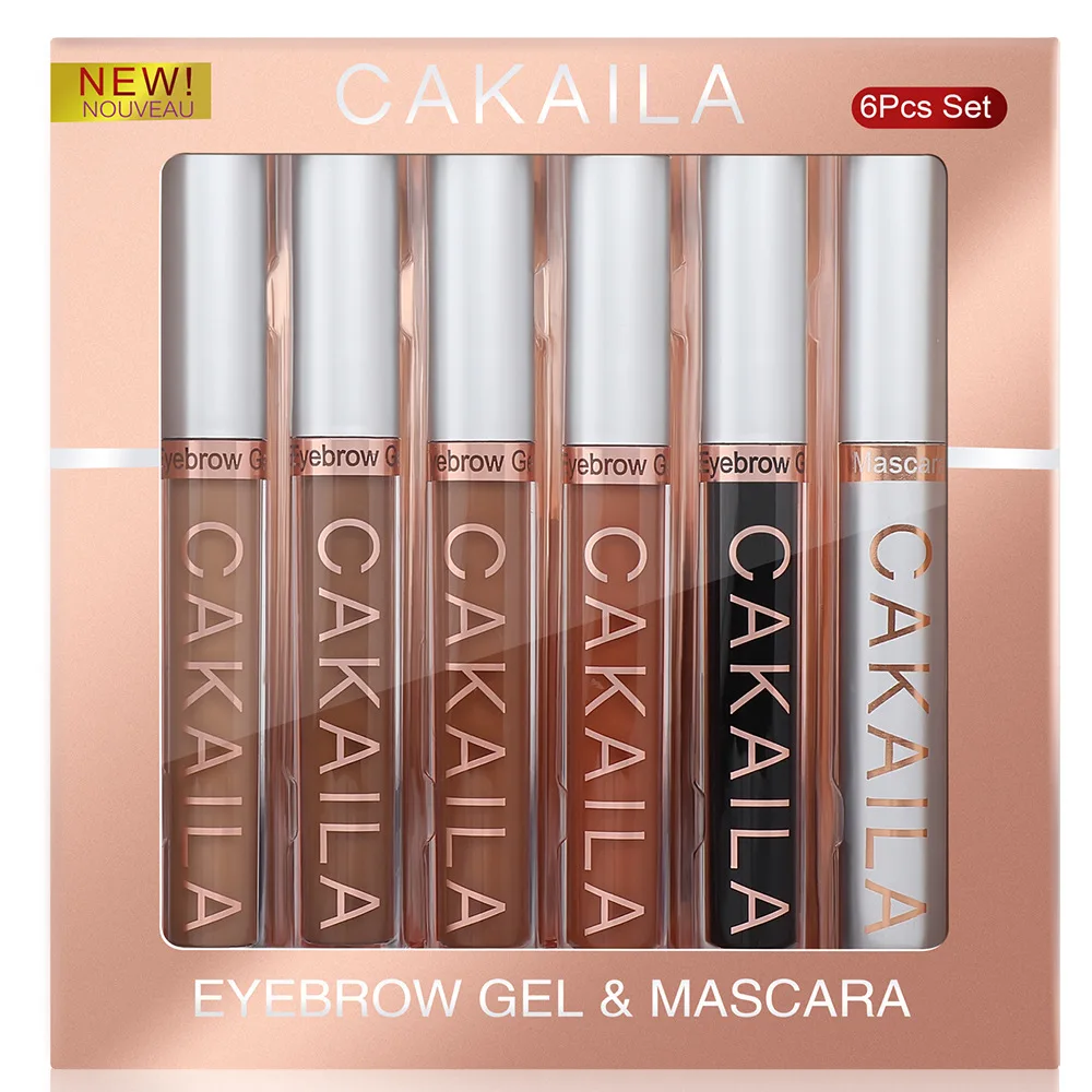 CAKAILA 5 Colors Eyebrow Gel + 1pc Mascara Set Long-lasting Waterproof Eyebrow Gels Easy To Use Makeup Set Maquillage Femme DC08
CAKAILA 5 Colors Eyebrow Gel + 1pc Mascara Set Long-lasting Waterproof Eyebrow Gels Easy To Use Makeup Set Maquillage Femme DC08
