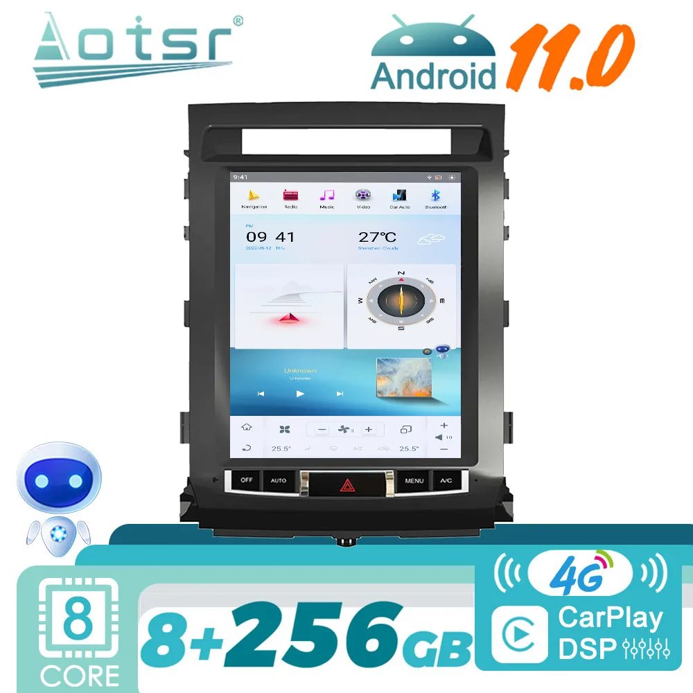For Toyota Land Cruiser LC200 2008 - 2015 Android Car Radio Stereo Receiver Multimedia Player GPS Navigation Head Unit Screen
For Toyota Land Cruiser LC200 2008 - 2015 Android Car Radio Stereo Receiver Multimedia Player GPS Navigation Head Unit Screen