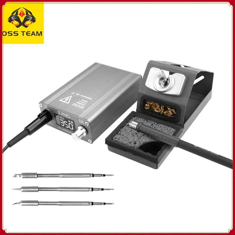 

OSS T245 Electric Soldering Station Lead Free 2S Rapid Heating Welding Iron Kit With C245 Tips For Phone Motherboard Chip Repair