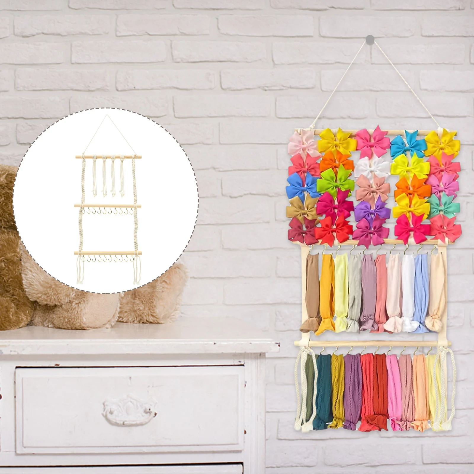 Bow Holder For Girls Hair Kids Headband Storage Rack Hanging Clips Hanger Weave Wall
Bow Holder For Girls Hair Kids Headband Storage Rack Hanging Clips Hanger Weave Wall