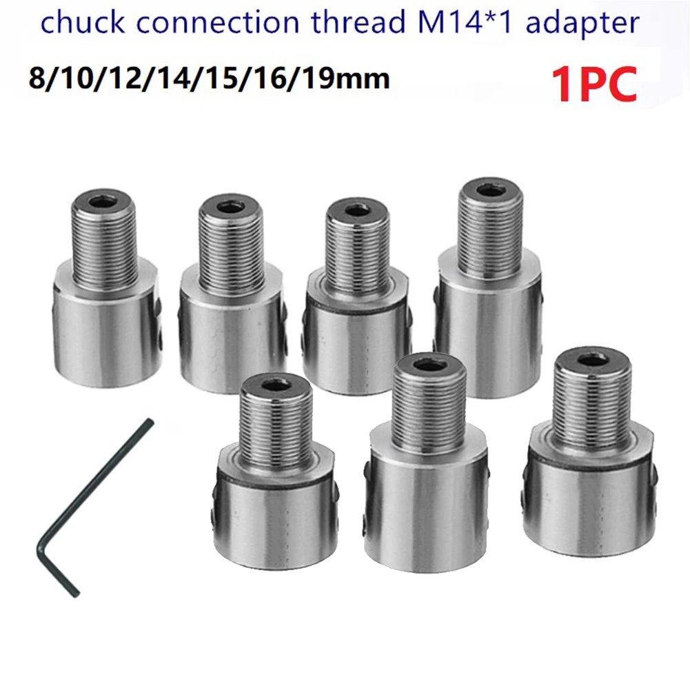 Mini Chuck 8-19mm M14 Adapter Connecting Rod Connector Bushing Tool Machinery Accessories Chuck For Lathe Bench
Mini Chuck 8-19mm M14 Adapter Connecting Rod Connector Bushing Tool Machinery Accessories Chuck For Lathe Bench