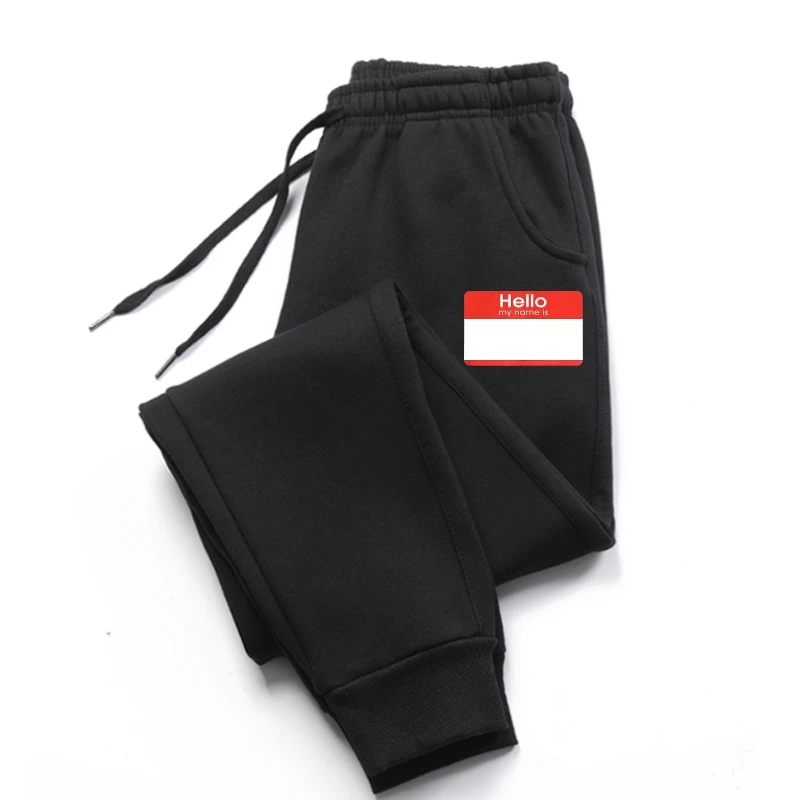 Custom sweatpants - Hello My Name Is Cotton Normal men's pants Men trousers Rife Mens Men's pants Printed On
Custom sweatpants - Hello My Name Is Cotton Normal men's pants Men trousers Rife Mens Men's pants Printed On