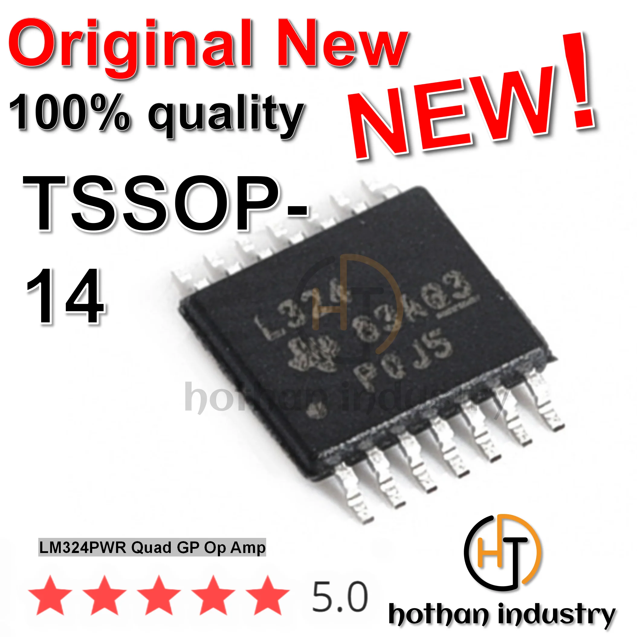 【10pcs】LM324PWR LM 324PWR High Quality New 100% Original
【10pcs】LM324PWR LM 324PWR High Quality New 100% Original