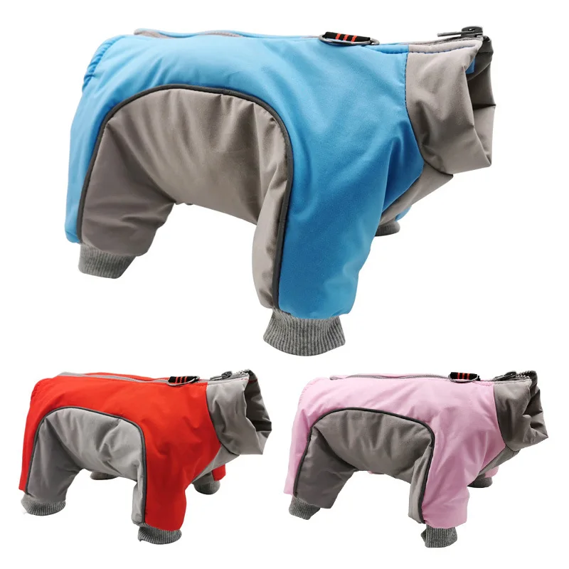 Pet Dog Clothes for Small Dog Four-legged Warm Jacket Thick Cotton Coat Waterproof French Bulldog Chihuahua Puppy Clothes
Pet Dog Clothes for Small Dog Four-legged Warm Jacket Thick Cotton Coat Waterproof French Bulldog Chihuahua Puppy Clothes