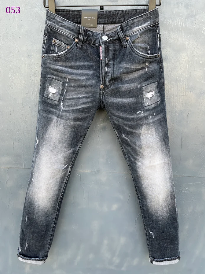 Dsquared2 men's and women's same high-quality fashion classic all-match denim Desingner jeans size 44--54 Pants 053
Dsquared2 men's and women's same high-quality fashion classic all-match denim Desingner jeans size 44--54 Pants 053