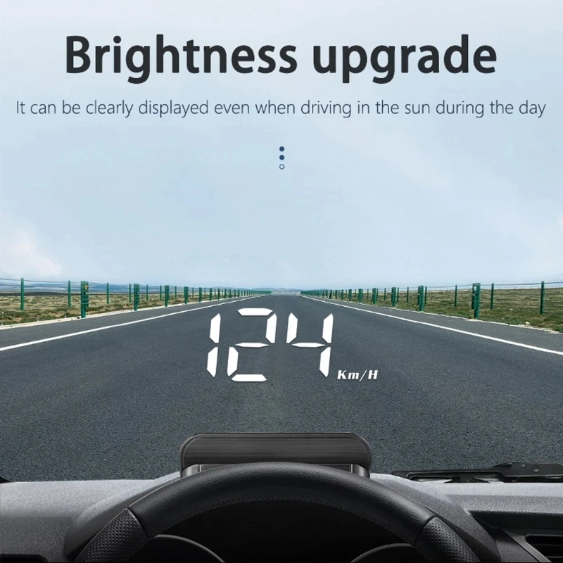 M3 Head-up Display HUD Car Universal Modified Portable Obd High-definition Car Display Digital Alarm System Electronic Display
M3 Head-up Display HUD Car Universal Modified Portable Obd High-definition Car Display Digital Alarm System Electronic Display