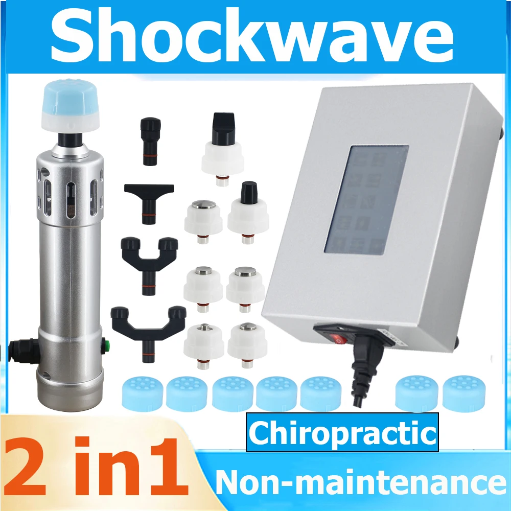 Shock Wave Chiropractic Tool Extracorporeal ED Treatment Muscle Massager Pain Relief Shockwave Therapy Machine 2 in 1 Equipment
Shock Wave Chiropractic Tool Extracorporeal ED Treatment Muscle Massager Pain Relief Shockwave Therapy Machine 2 in 1 Equipment