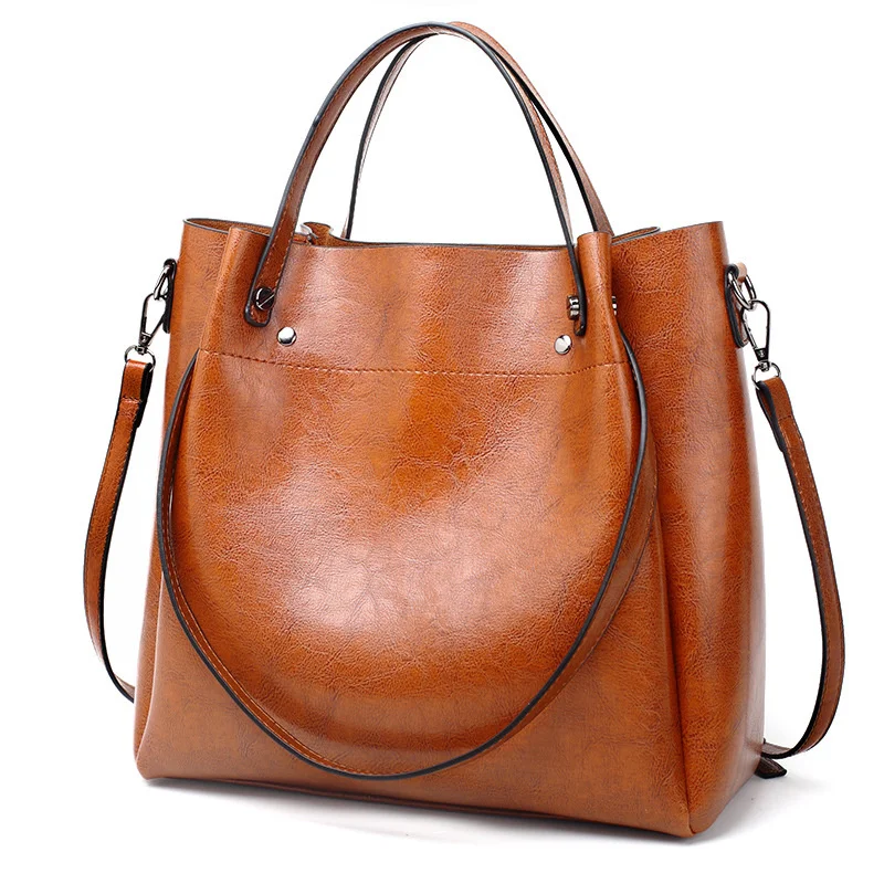 Female Tote Bag Ladies Large Capacity Pu Bags Shoulder Handbag Waterproof Solid Color Folding Shopping Bags
Female Tote Bag Ladies Large Capacity Pu Bags Shoulder Handbag Waterproof Solid Color Folding Shopping Bags