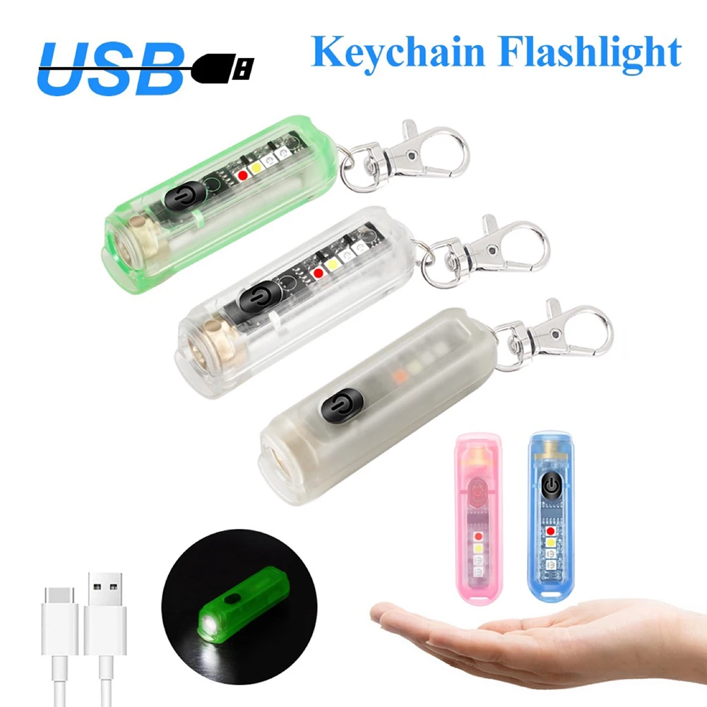 Mini Keychain Torch with Buckle UV EDC LED Flashlight USB Rechargeable Outdoor Cycling Camping Hunting Mini Pocket Working Light
Mini Keychain Torch with Buckle UV EDC LED Flashlight USB Rechargeable Outdoor Cycling Camping Hunting Mini Pocket Working Light