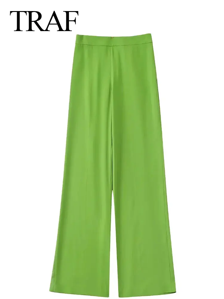 TRAF Versatile Senior Lady Commuter Urban Convenience Wide Leg Pants Lightweight Loose Casual Office Women's Trousers New
TRAF Versatile Senior Lady Commuter Urban Convenience Wide Leg Pants Lightweight Loose Casual Office Women's Trousers New
