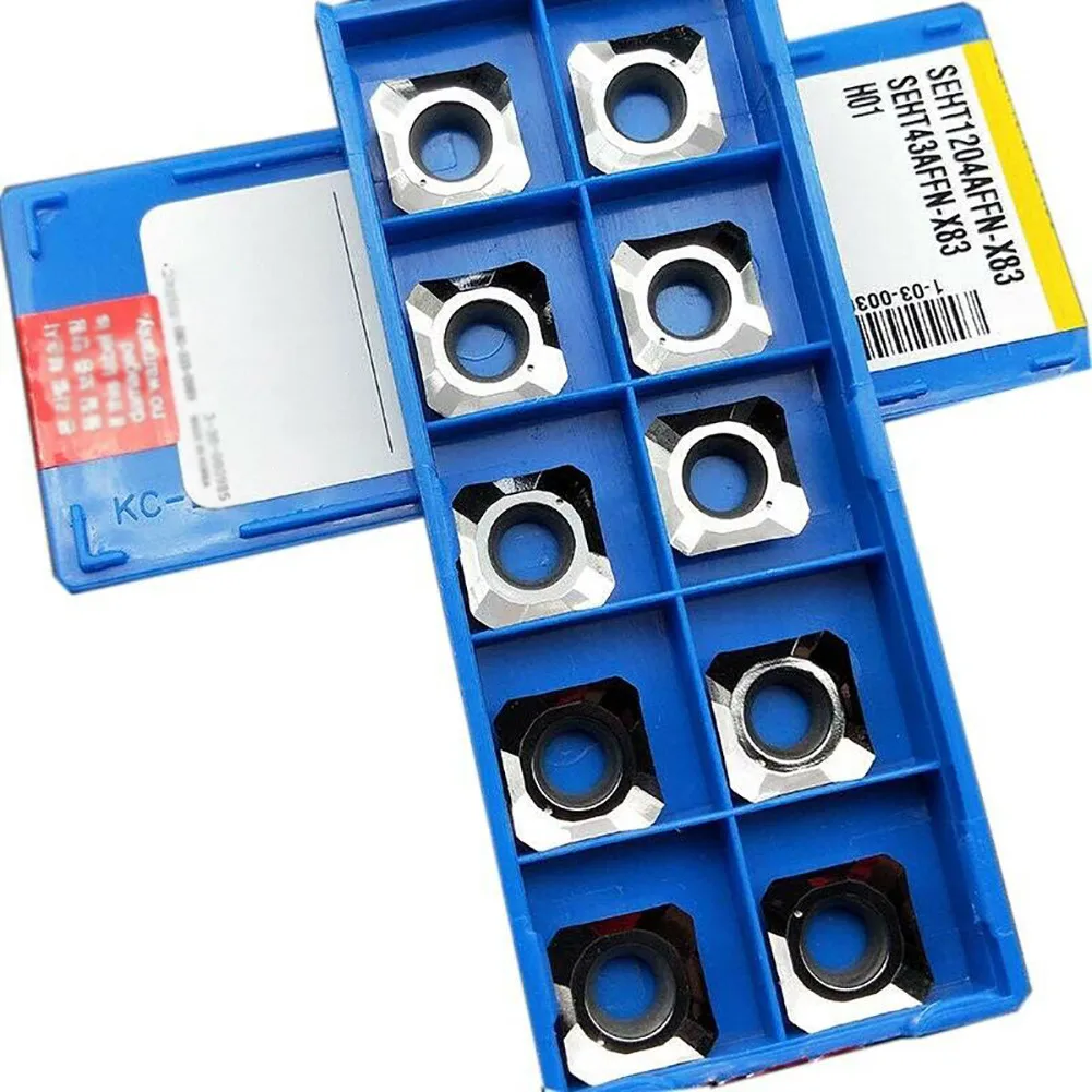 Turning Tool Carbide Insert 10pcs 12mm*12mm Cemented Carbide For Semi-finishing Milling Insert SEET 45 ° Plane
Turning Tool Carbide Insert 10pcs 12mm*12mm Cemented Carbide For Semi-finishing Milling Insert SEET 45 ° Plane