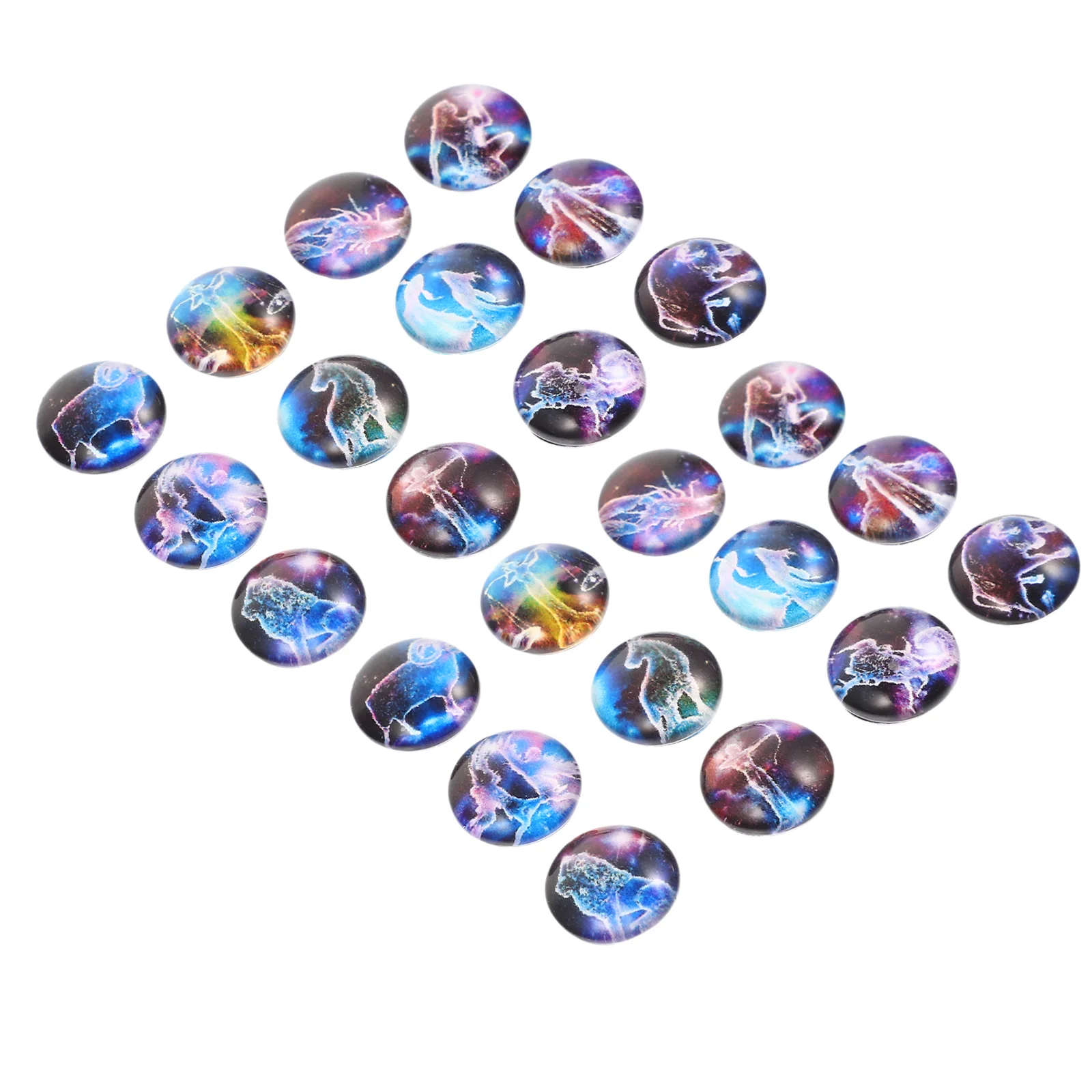 Cabochons Diy Zodiac Gemstone Beads Constellation Charms Glass Making Signs Dome Jewelry 3D Flatback Round Accessories Supplies
Cabochons Diy Zodiac Gemstone Beads Constellation Charms Glass Making Signs Dome Jewelry 3D Flatback Round Accessories Supplies