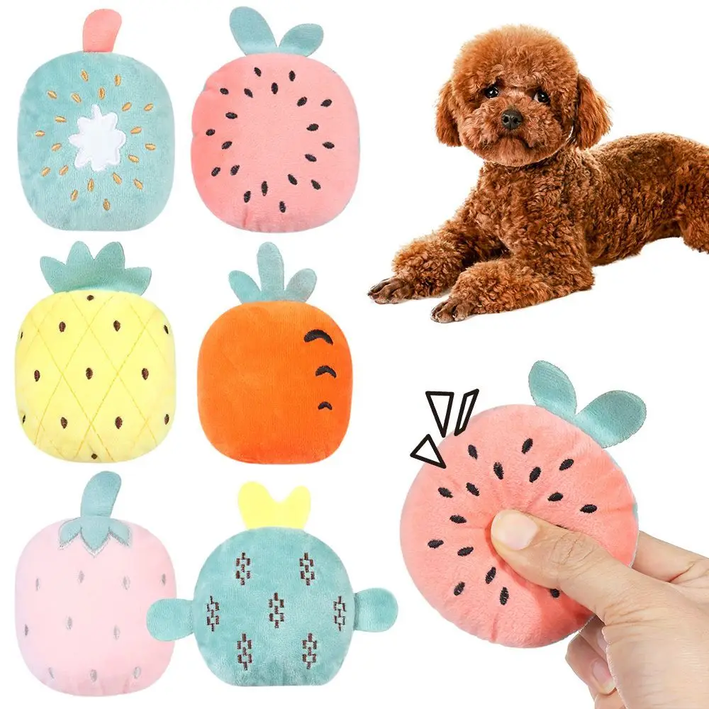 Pet Toys Plush Squeaky Toy Bite-Resistant Clean Dog Chew Puppy Training Toy Soft Vegetable Cactus Carrot Kiwi Fruit Pet Supplies
Pet Toys Plush Squeaky Toy Bite-Resistant Clean Dog Chew Puppy Training Toy Soft Vegetable Cactus Carrot Kiwi Fruit Pet Supplies