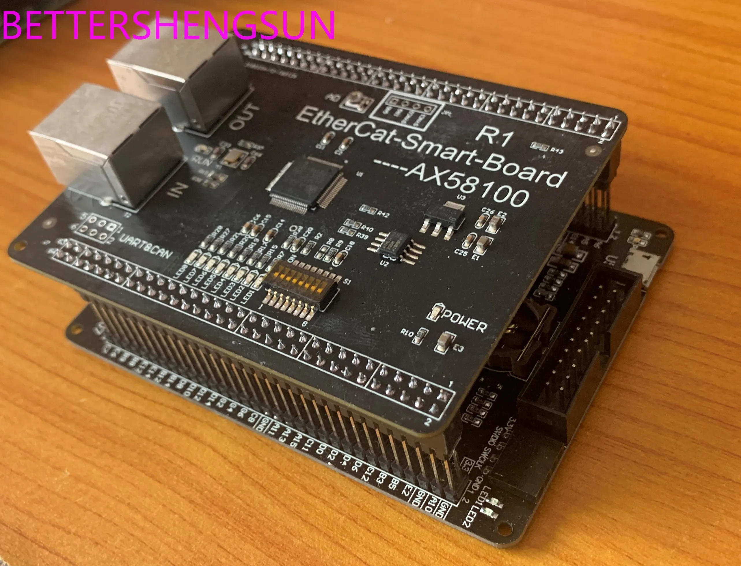 Оригинальная плата разработки EtherCat-AX58100 может заменить ET1100. Решение STM32, DSP, ZYNQ
Оригинальная плата разработки EtherCat-AX58100 может заменить ET1100. Решение STM32, DSP, ZYNQ