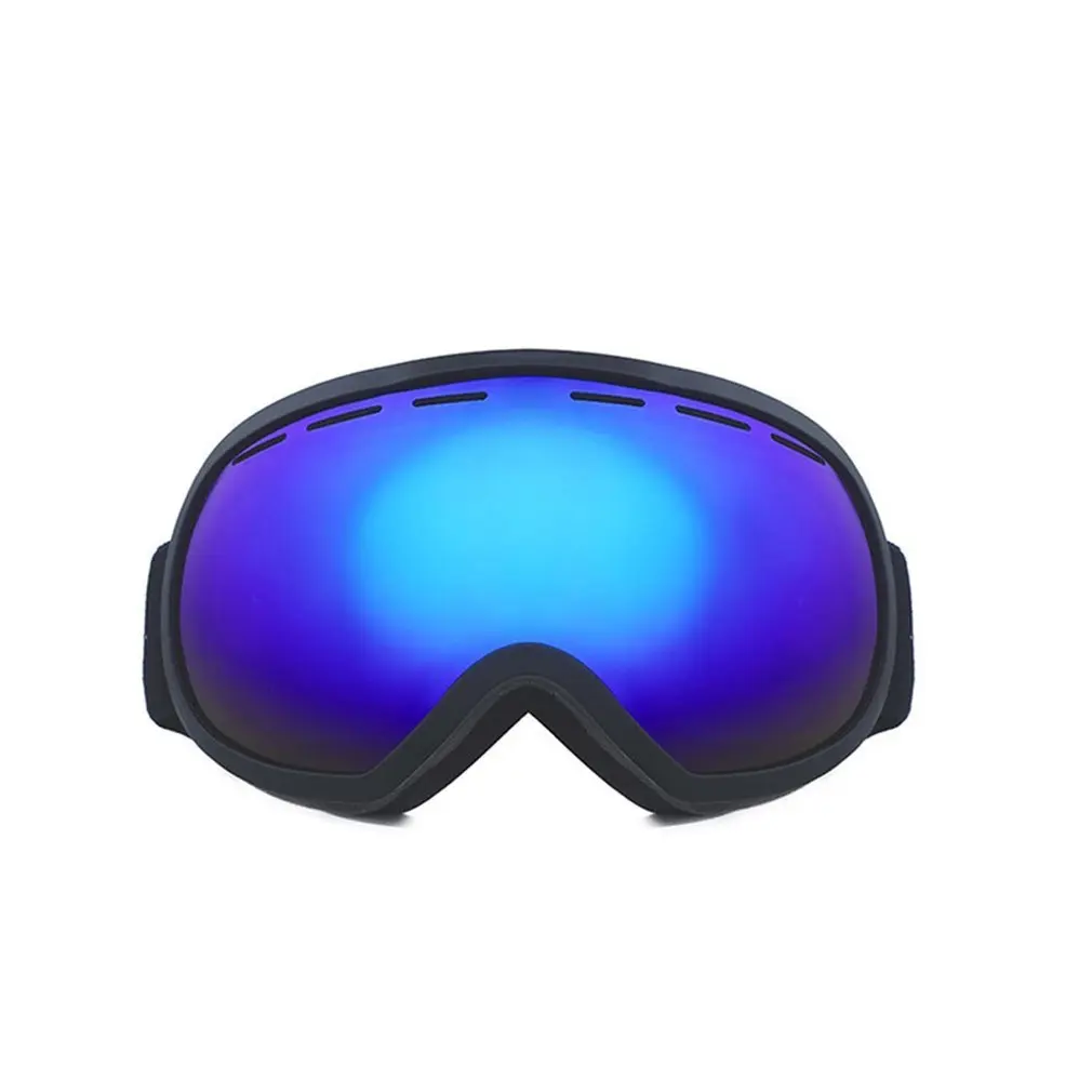 

Лыжные очки HX10 с двухслойным покрытием, большие ветрозащитные противотуманные уличные велосипедные зимние спортивные лыжные Солнцезащитные очки
