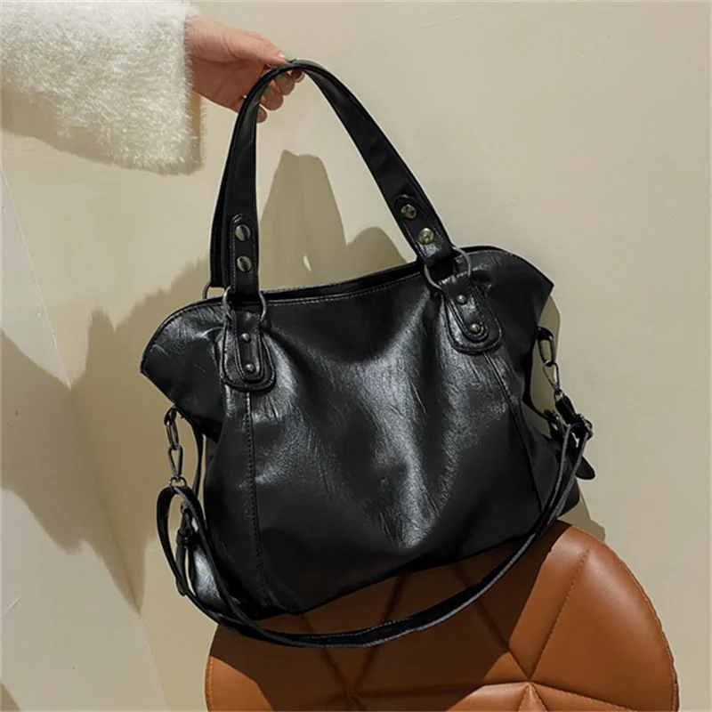 Classy Soft Leather Large Women's Bags 2022 New High Capacity Shoulder Bag Fashion Female Commuter Bag Big Shopper Tote Handbag
Classy Soft Leather Large Women's Bags 2022 New High Capacity Shoulder Bag Fashion Female Commuter Bag Big Shopper Tote Handbag
