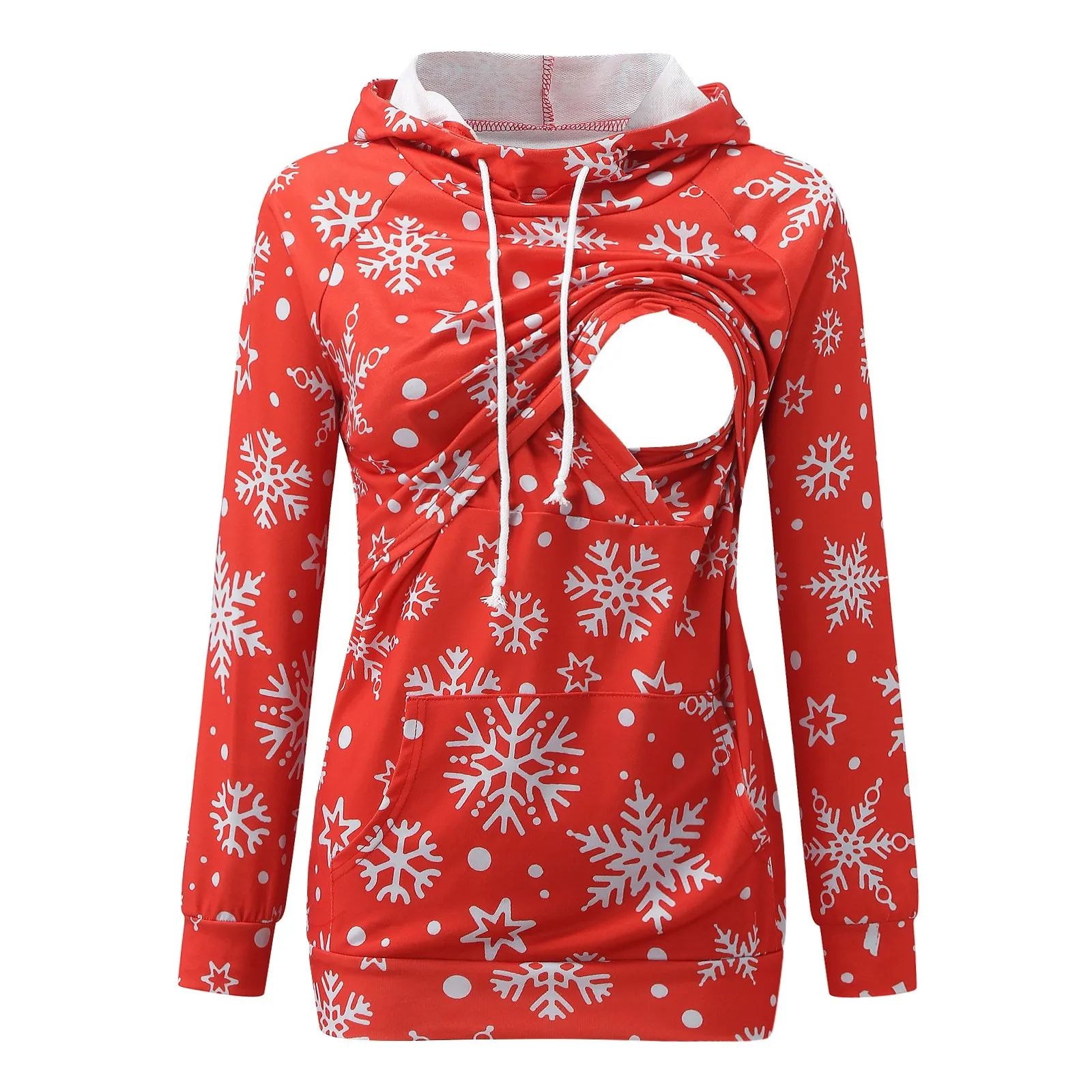 Merry Christmas Sweatshirt 2023 Sleeve Maternity Womens Tops Long Christmas Hoodie Breastfeeding Santa Xmas New Year Clothing 
Merry Christmas Sweatshirt 2023 Sleeve Maternity Womens Tops Long Christmas Hoodie Breastfeeding Santa Xmas New Year Clothing