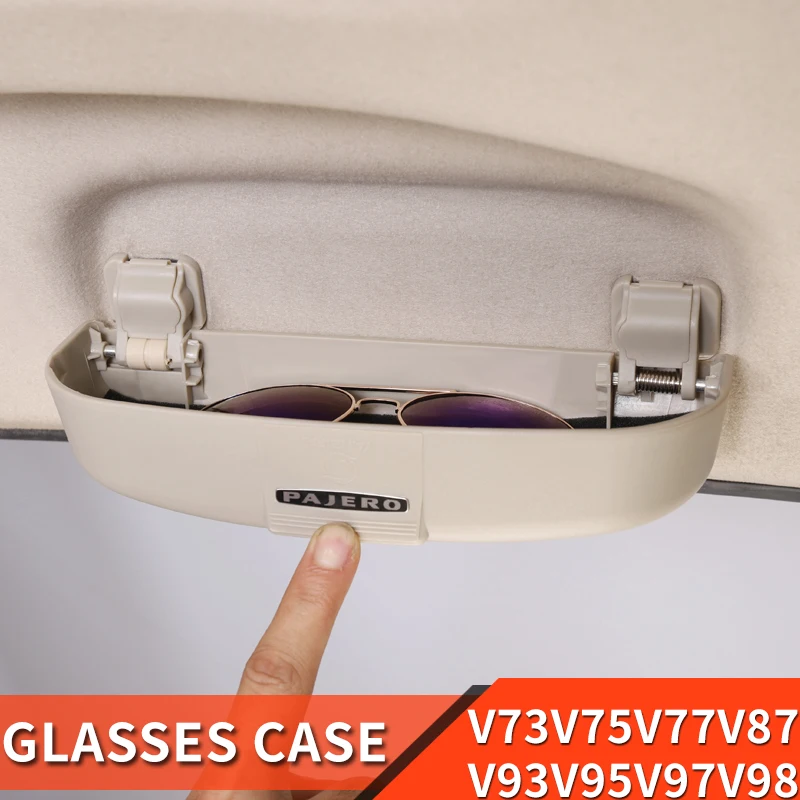 For Mitsubishi Pajero accessories Sunglasses Glasses Case Storage Box Pajero Pinin io Full Montero v73v87v9395v97v98 Decoration
For Mitsubishi Pajero accessories Sunglasses Glasses Case Storage Box Pajero Pinin io Full Montero v73v87v9395v97v98 Decoration