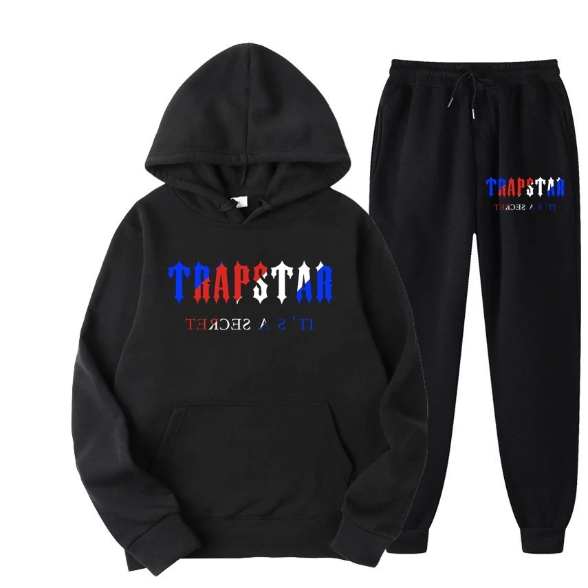 Tracksuit TRAPSTAR Brand Printed Sportswear Men 16 colors Warm Two Pieces Set Loose Hoodie Sweatshirt + Pants Set Hoodie jogging
Tracksuit TRAPSTAR Brand Printed Sportswear Men 16 colors Warm Two Pieces Set Loose Hoodie Sweatshirt + Pants Set Hoodie jogging