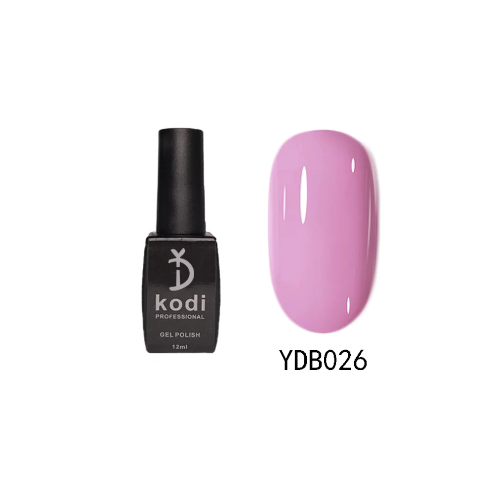 

KODI Pink Gel Polish Manicure Plastic Bottle Semi Permanent Vernis Top Coat UV LED Gel Varnish Soak Off Nail Art Gel Nail