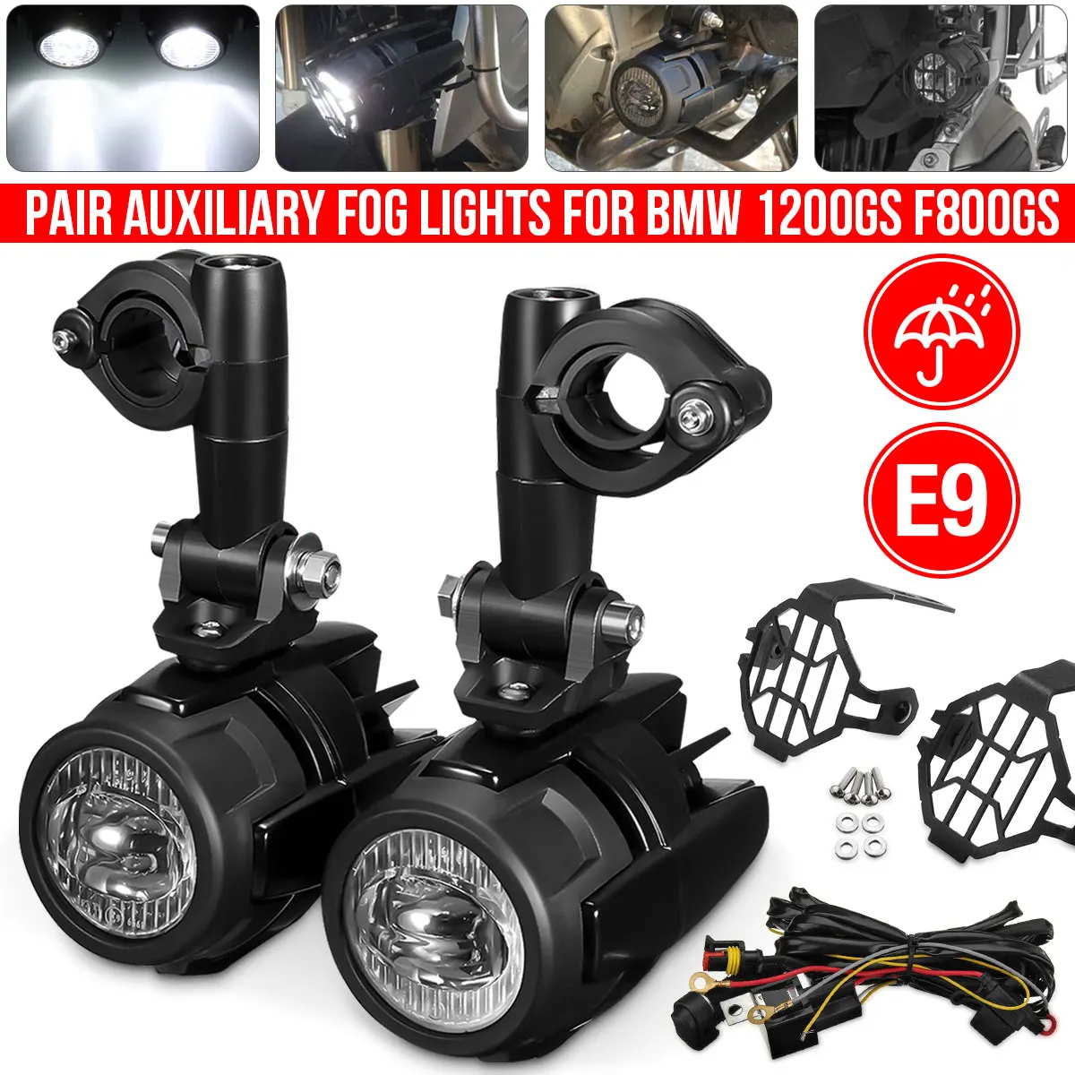 LED Motorcycle LED Fog Lights Auxiliary Assembliy For BMW R1200GS F850GS F750GS F 850GS 750GS 1250GS GS LC Adventure
LED Motorcycle LED Fog Lights Auxiliary Assembliy For BMW R1200GS F850GS F750GS F 850GS 750GS 1250GS GS LC Adventure