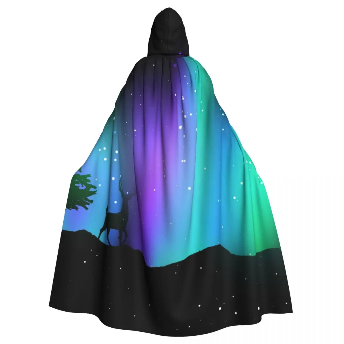 Женская накидка с капюшоном, олень на Северном свете, небо, средневековый костюм, ведьма, вампир, эльф Пурим, карнавал, искусство
Женская накидка с капюшоном, олень на Северном свете, небо, средневековый костюм, ведьма, вампир, эльф Пурим, карнавал, искусство