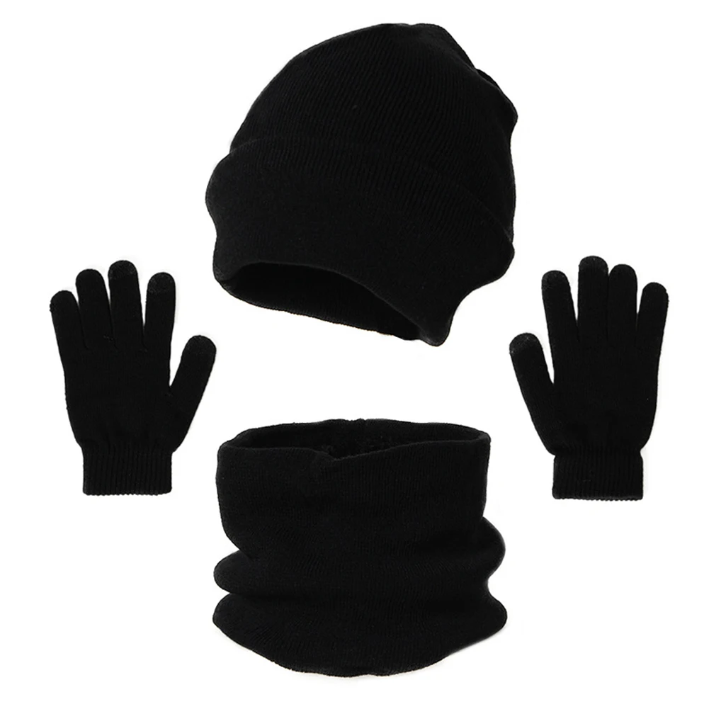 Scarf+Gloves+Hat Warm 3Pcs/set Classic Elasticity One Size Polyester Winter Women And Men Breathable Comfortable
Scarf+Gloves+Hat Warm 3Pcs/set Classic Elasticity One Size Polyester Winter Women And Men Breathable Comfortable