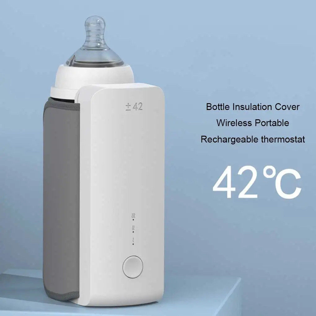 Home Hotel Portable USB Milk Bottle Heater Adjustable Wireless Breastmilk Bottles Timer Warmer Overheating Protection
Home Hotel Portable USB Milk Bottle Heater Adjustable Wireless Breastmilk Bottles Timer Warmer Overheating Protection