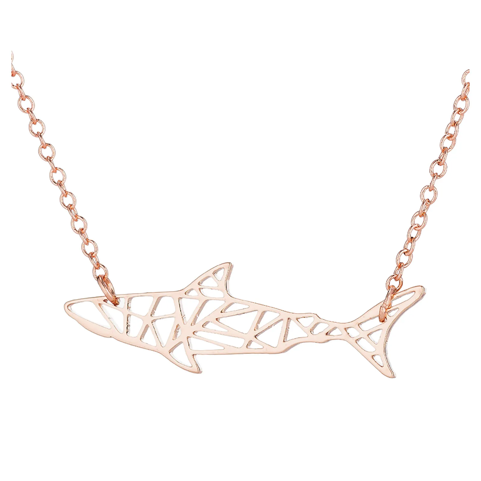 Stainless Pendant Steel Fish Necklace Hollow Necklace Personality Necklaces & Pendants
Stainless Pendant Steel Fish Necklace Hollow Necklace Personality Necklaces & Pendants