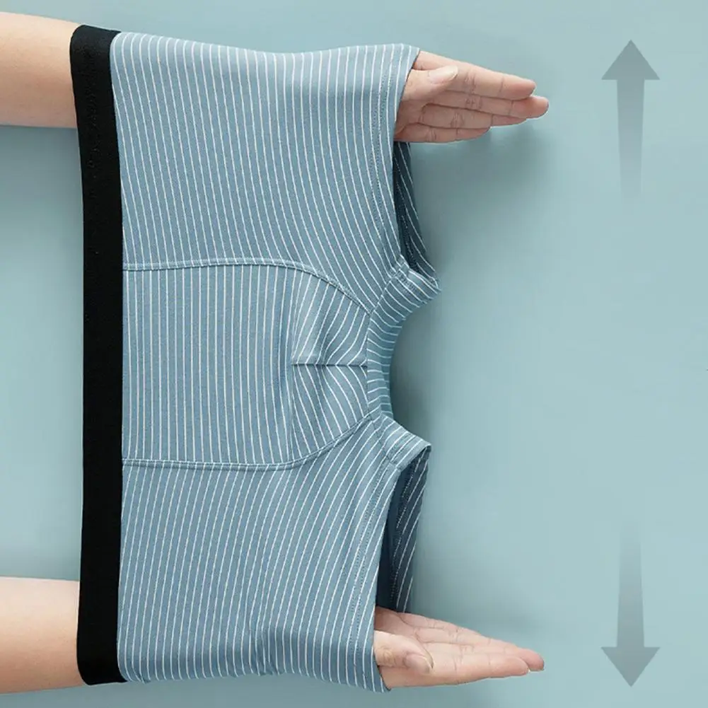 Удлиненное нижнее белье U-Bag, эластичные боксеры, дышащие влагоотводящие мужские боксеры с выпуклым дизайном в полоску для комфорта
Удлиненное нижнее белье U-Bag, эластичные боксеры, дышащие влагоотводящие мужские боксеры с выпуклым дизайном в полоску для комфорта