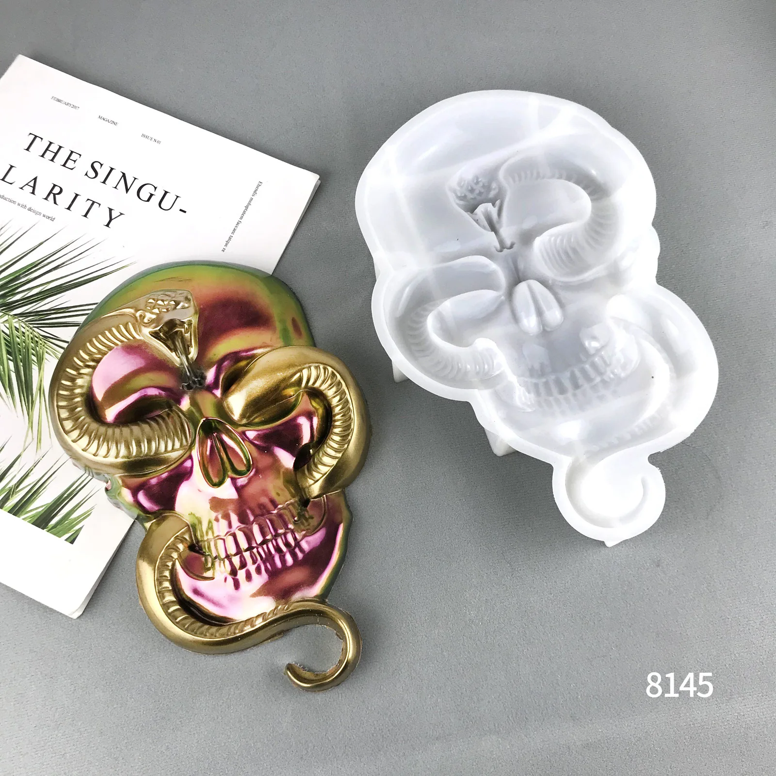 Трехмерная силиконовая форма «сделай сам» в форме змеи, черепа, кристалла, капли, клей, украшение на Хэллоуин, силиконовая форма в форме змеи
Трехмерная силиконовая форма «сделай сам» в форме змеи, черепа, кристалла, капли, клей, украшение на Хэллоуин, силиконовая форма в форме змеи