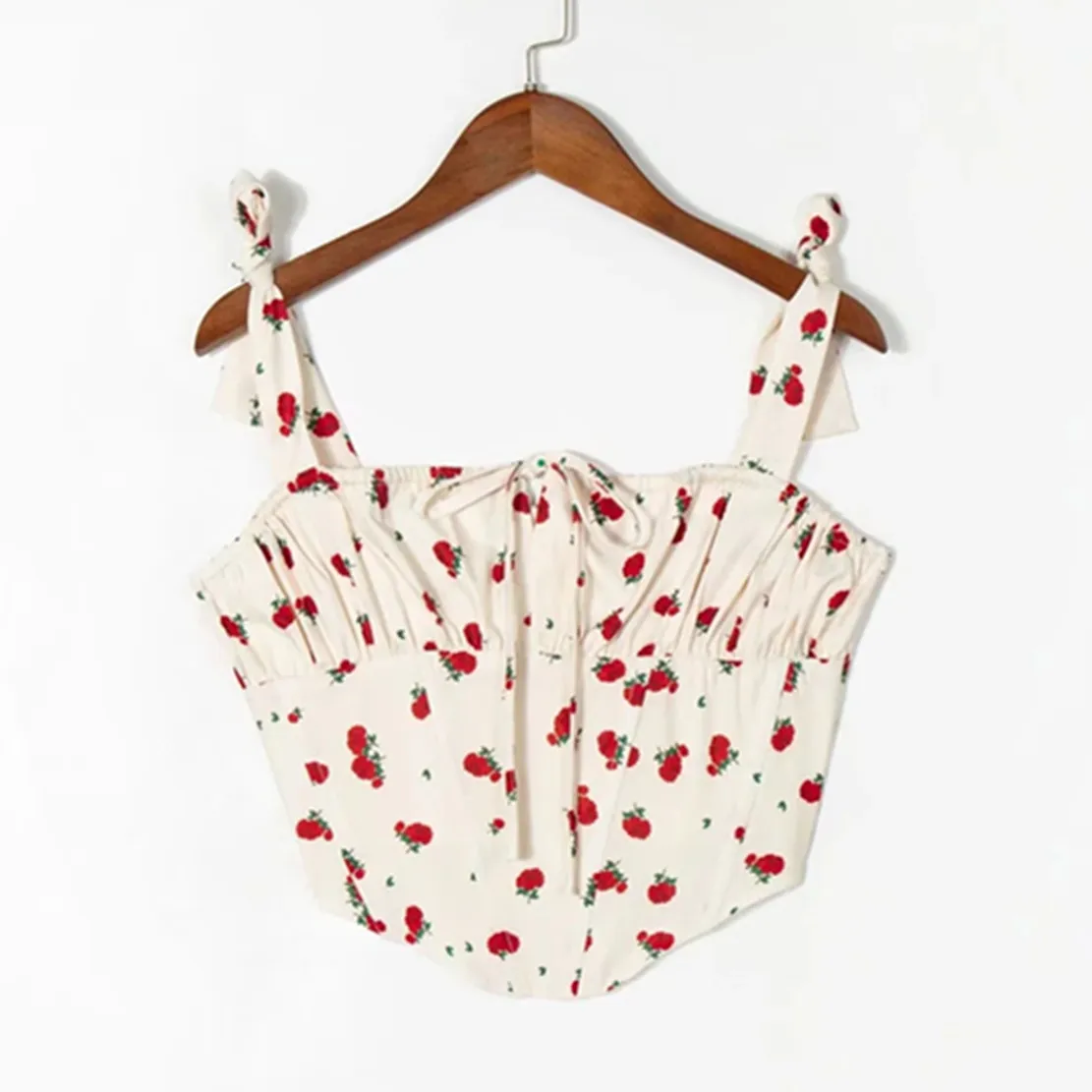 Maxdutti Camisole летняя рубашка блузка женская мода Ins блоггер винтажная роза цветочный принт Бандаж сексуальная майка блузка
Maxdutti Camisole летняя рубашка блузка женская мода Ins блоггер винтажная роза цветочный принт Бандаж сексуальная майка блузка