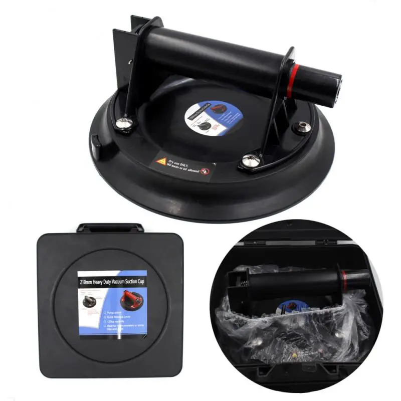 8 Inch Vacuum Suction Cup 200kg Bearing Capacity Heavy Duty Vacuum Lifter For Granite Tile Glass Manual Lifting
8 Inch Vacuum Suction Cup 200kg Bearing Capacity Heavy Duty Vacuum Lifter For Granite Tile Glass Manual Lifting