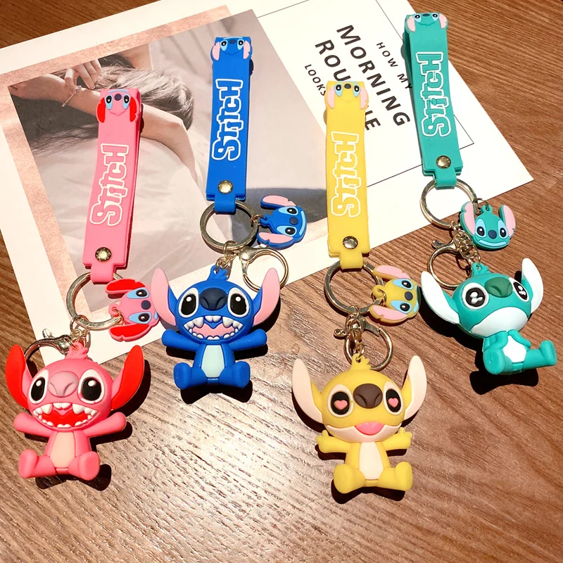 Kawaii Disney Anime Series Stitch Cartoon Keychain Trinkets Schoolbag Doll Car Key Chain Couple Pendant Boy Girl Festival Gift
Kawaii Disney Anime Series Stitch Cartoon Keychain Trinkets Schoolbag Doll Car Key Chain Couple Pendant Boy Girl Festival Gift