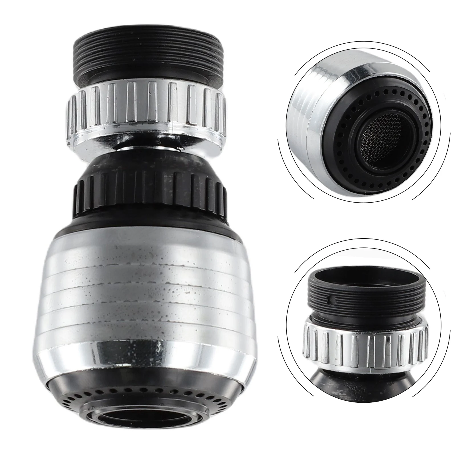 ABS chrome Faucet Splash Nozzle Sink Cleaning Rotatable Swivel Water Saving Tap Aerator Filter Adjustable Durable
ABS chrome Faucet Splash Nozzle Sink Cleaning Rotatable Swivel Water Saving Tap Aerator Filter Adjustable Durable