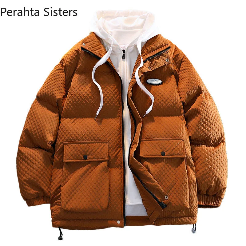 Japanese Fashion Parka Men Fake Two Pieces Cotton-padded Clothes Trendy Casual Hooded Winter Coat Men's Oversize Jacket
Japanese Fashion Parka Men Fake Two Pieces Cotton-padded Clothes Trendy Casual Hooded Winter Coat Men's Oversize Jacket