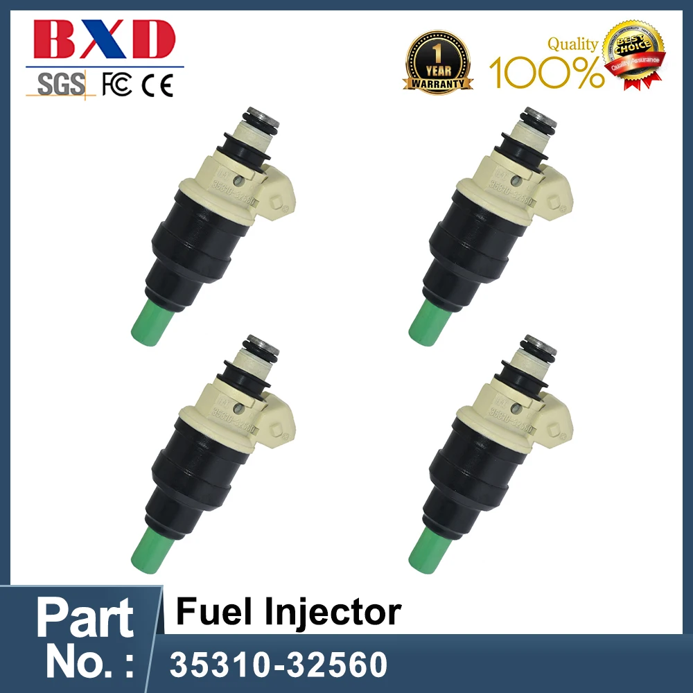 1/4 шт. 35310-32560 3531032560 топливный инжектор для Hyundai Sonata 1990-1998, Elantra 1992 ~ 1995
1/4 шт. 35310-32560 3531032560 топливный инжектор для Hyundai Sonata 1990-1998, Elantra 1992 ~ 1995
