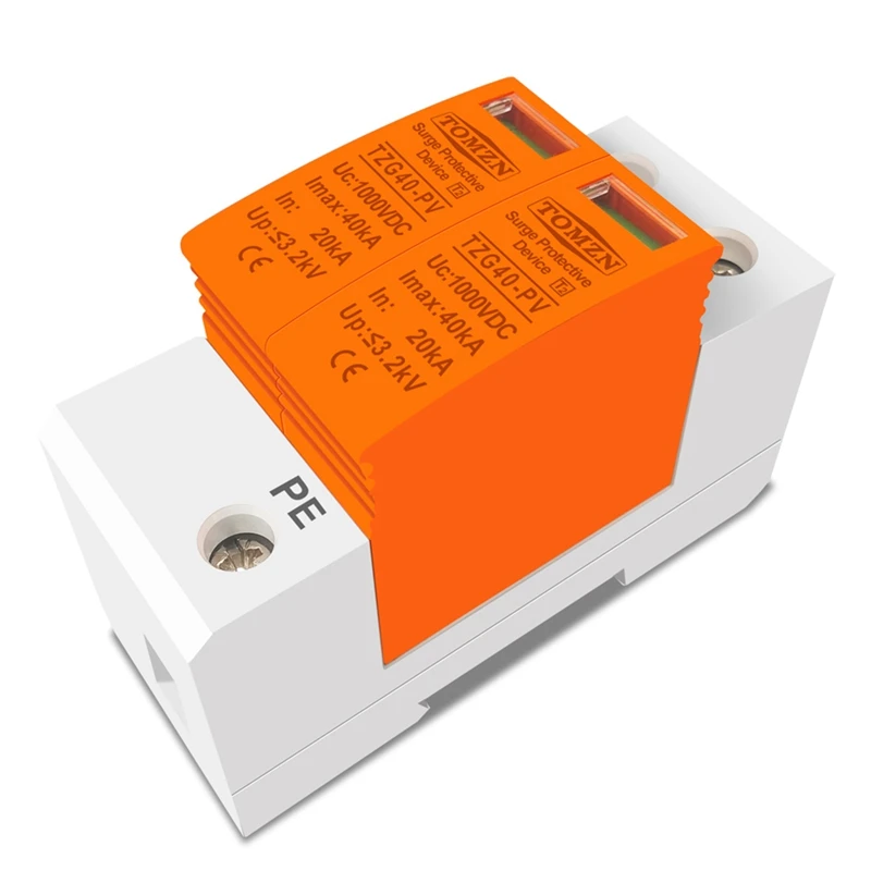 TOMZN 1 шт. SPD DC 1000 В 20KA-40KA Защита от перенапряжения для дома защитное устройство от низкого напряжения
TOMZN 1 шт. SPD DC 1000 В 20KA-40KA Защита от перенапряжения для дома защитное устройство от низкого напряжения
