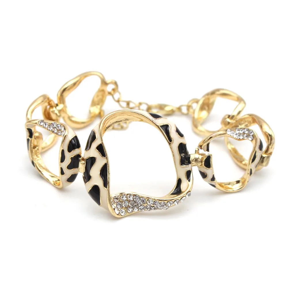 V&ZIMU Punk Leopard Cuban Chunky Metal Crystal Chain Bracelet Bangle Chunky Wide Thick Chains Bracelets Female Jewelry
V&ZIMU Punk Leopard Cuban Chunky Metal Crystal Chain Bracelet Bangle Chunky Wide Thick Chains Bracelets Female Jewelry